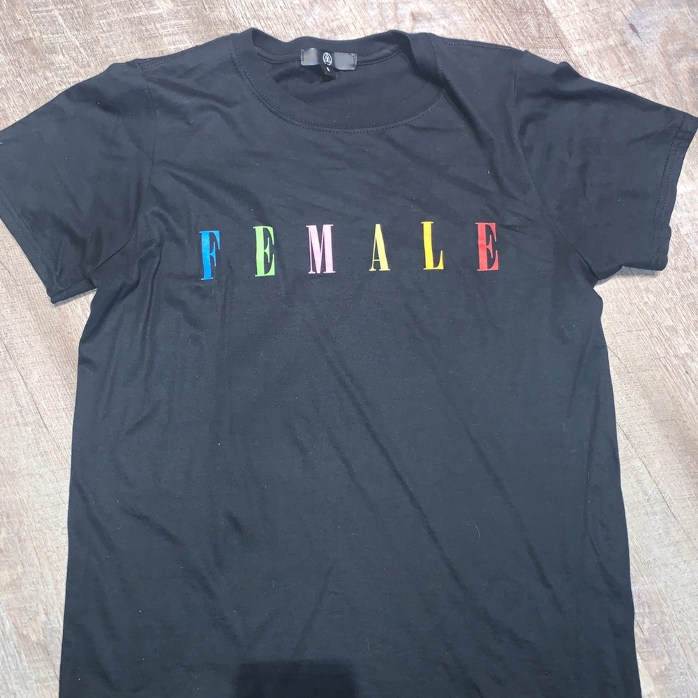 Female logo tee